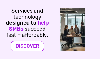 Services and technology designed to help SMBs succeed fast + affordably.