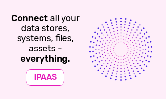 Connect all your data stores, systems, files, assets - everything.