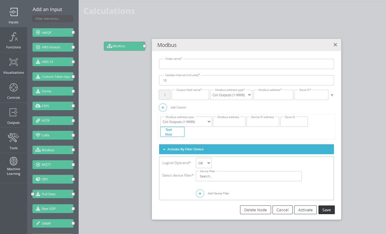 Modbus-Screenshot Modbus-Screenshot